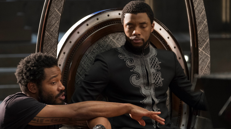 Director Ryan Coogler and Chadwick Boseman